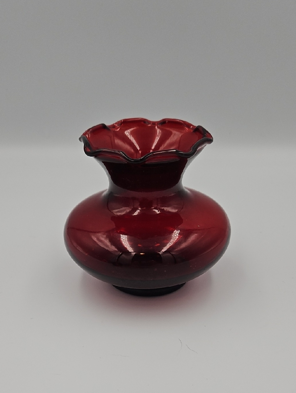 Red Vase